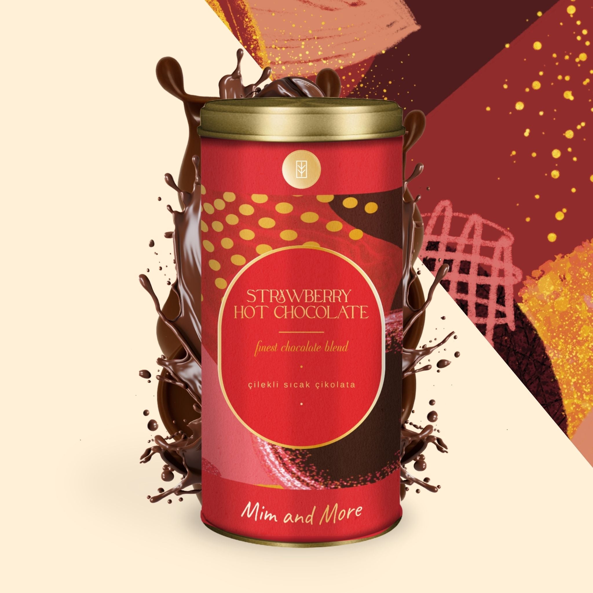 Çilekli Sıcak Çikolata Strawberry Hot Chocolate – Mim and More