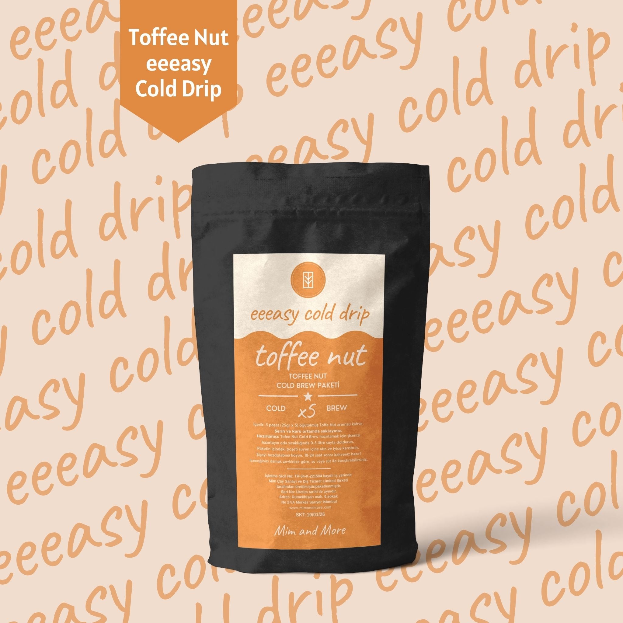 Toffee Nut Cold Brew Paketi Toffee Nut Easy Cold Drip Mim and More