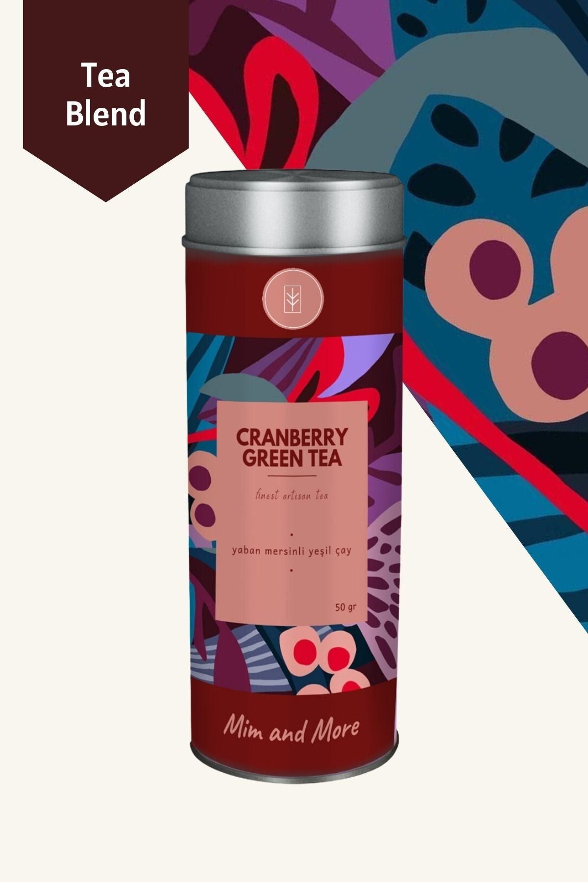 Cranberry Green Tea - Yaban Mersinli Yeşil Çay, 50 gr – Mim and More