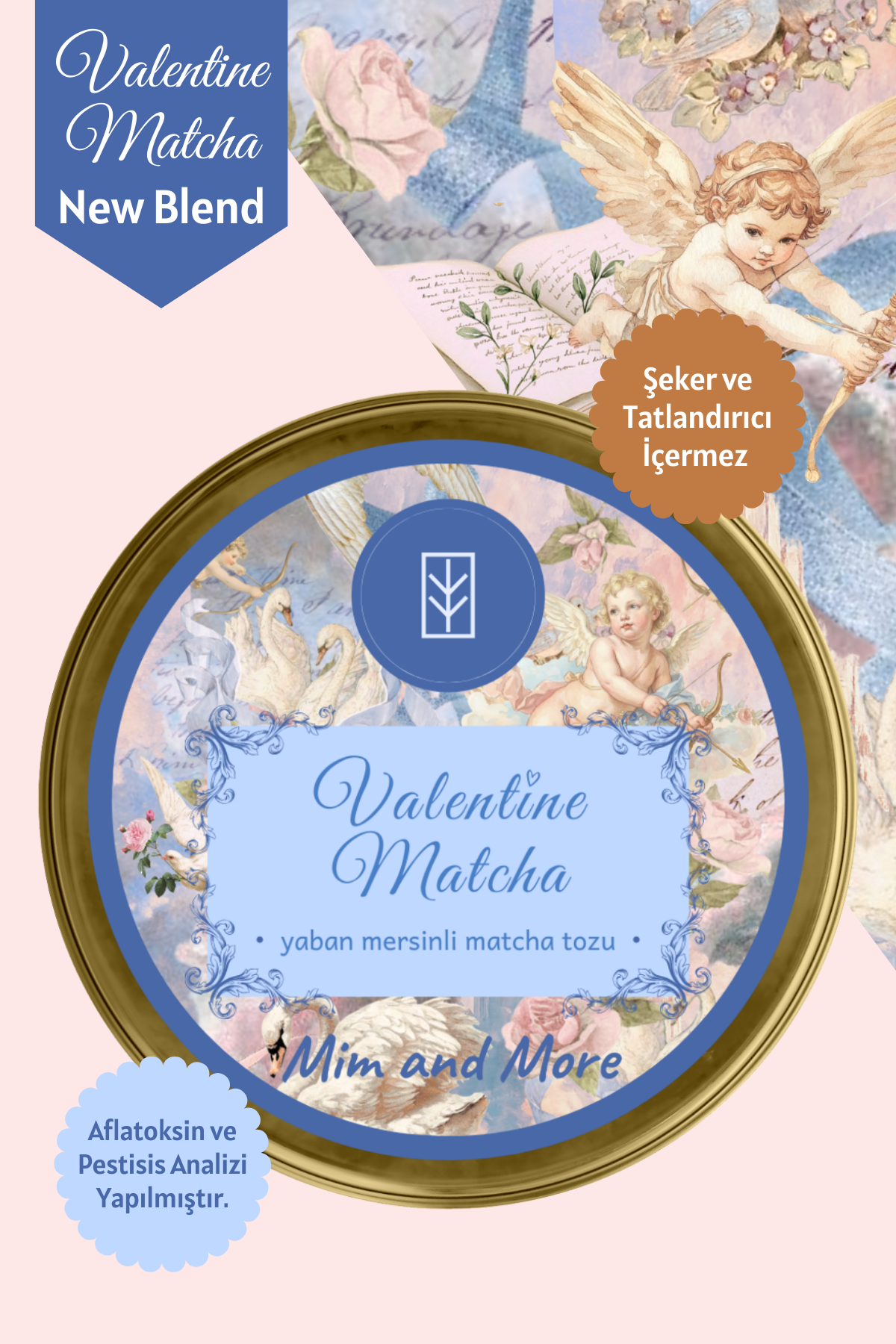 Valentine Matcha – Yaban Mersini Aromalı Matcha 2026 Limited Valentine Matcha – Yaban Mersini Aromalı Matcha 2026 Limited
