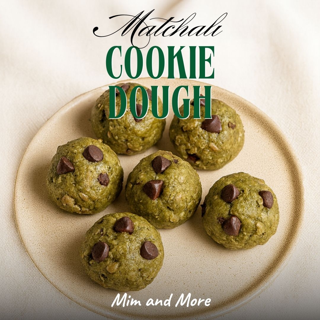 Yulaflı Matcha Cookie Dough Tarifi