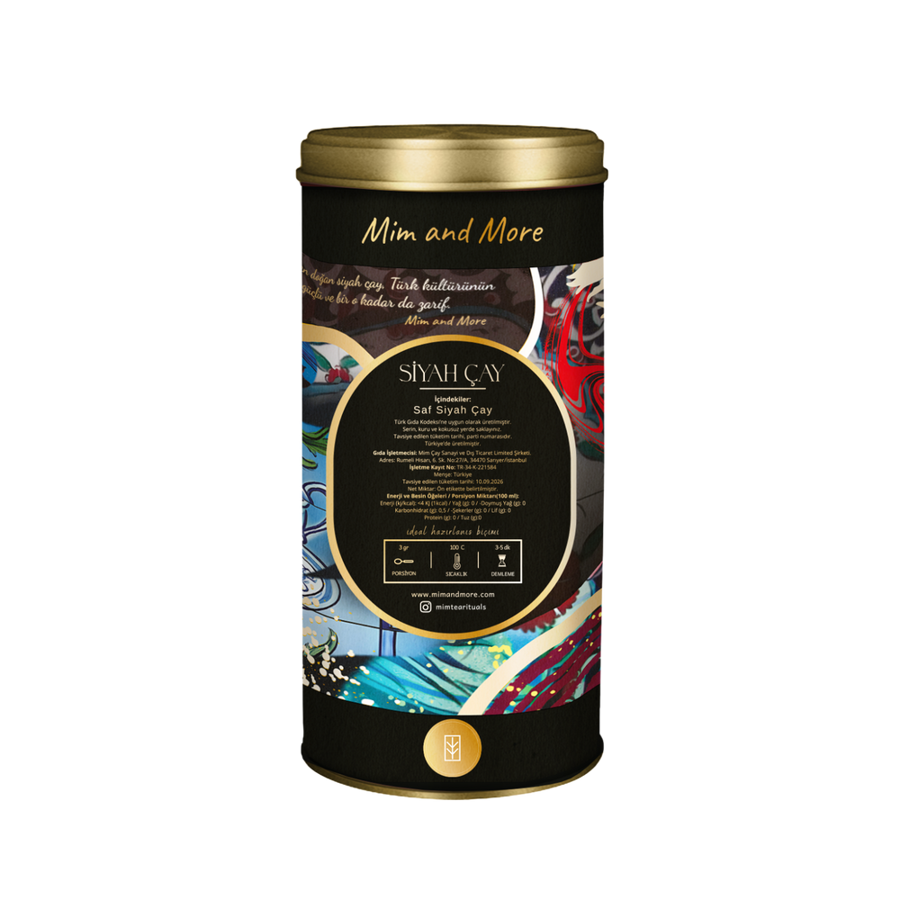 Premium Black Tea - Saf Siyah Çay, 200 Gr