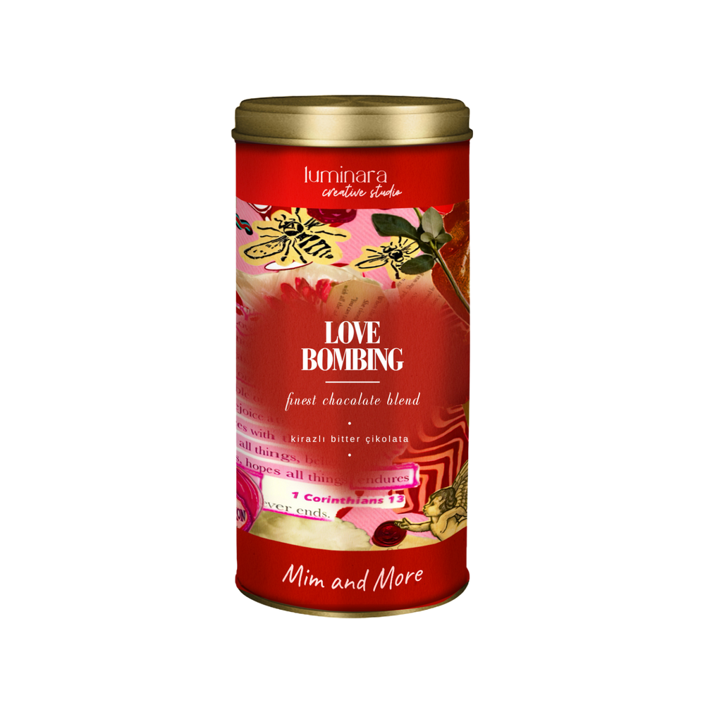 Love Bombing Dark Hot Chocolate - Kirazlı Bitter Sıcak Çikolata Tin, 200 g
