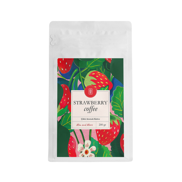 Strawberry Coffee - Çilek Aromalı Filtre Kahve 200 g