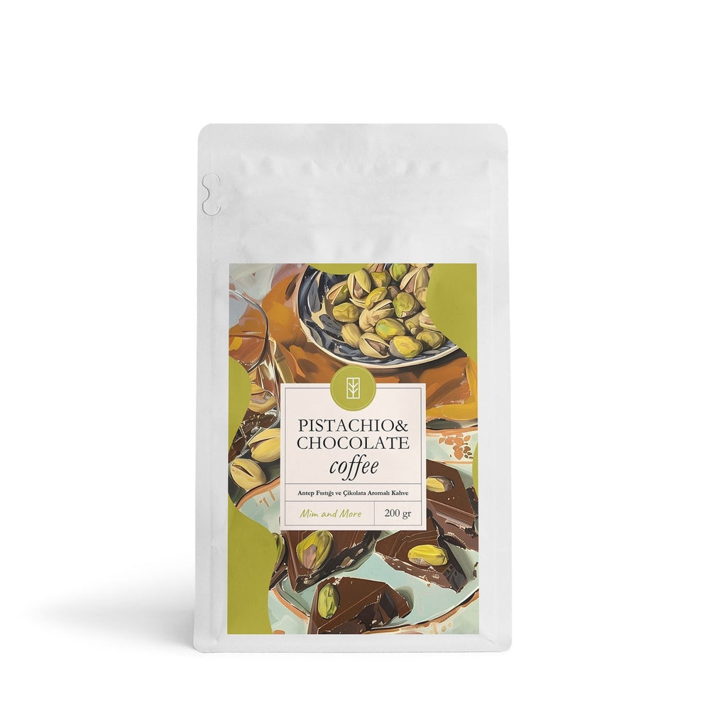 Pistachio & Chocolate Coffee - Antep Fıstıklı Çikolata Aromalı Filtre Kahve 200 g