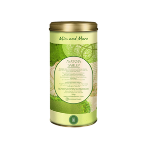 Matcha Salep Tin, 200 Gr