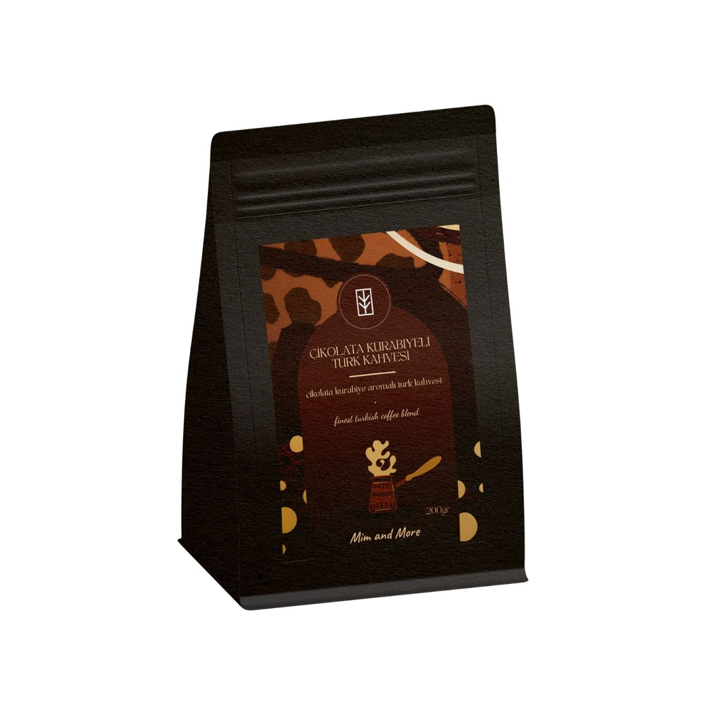 Chocolate Cookie Turkish Coffee - Çikolata Kurabiye Aromalı Türk Kahvesi, 200 gr