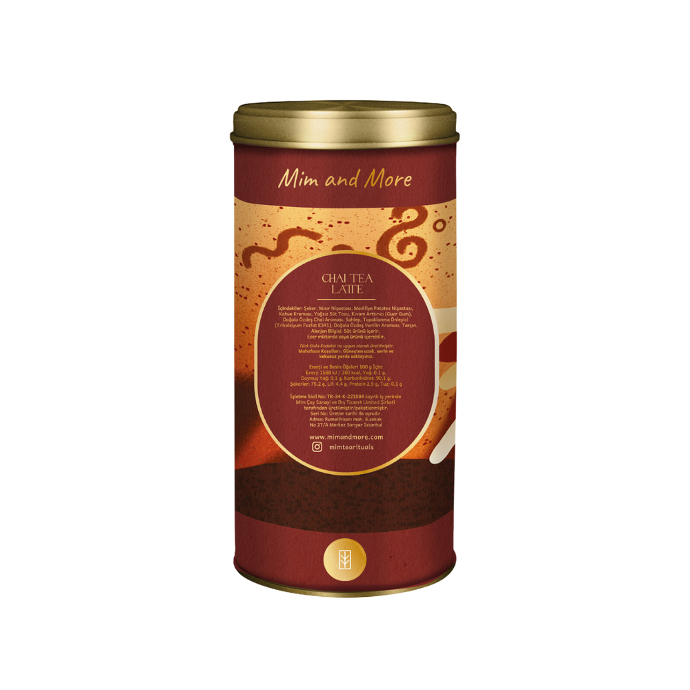 Chai Tea Latte, Tin, 200 g