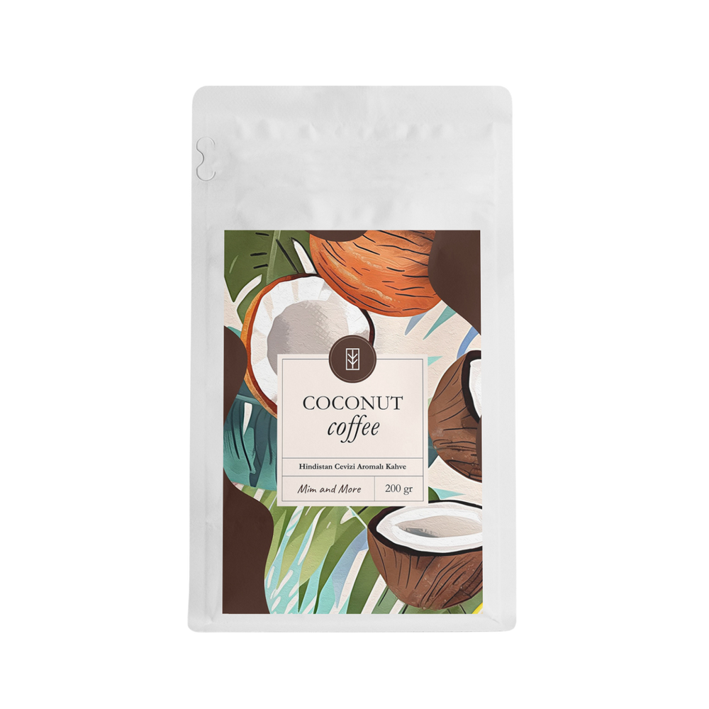 Coconut Coffee - Hindistan Cevizi Aromalı Filtre Kahve 200 g