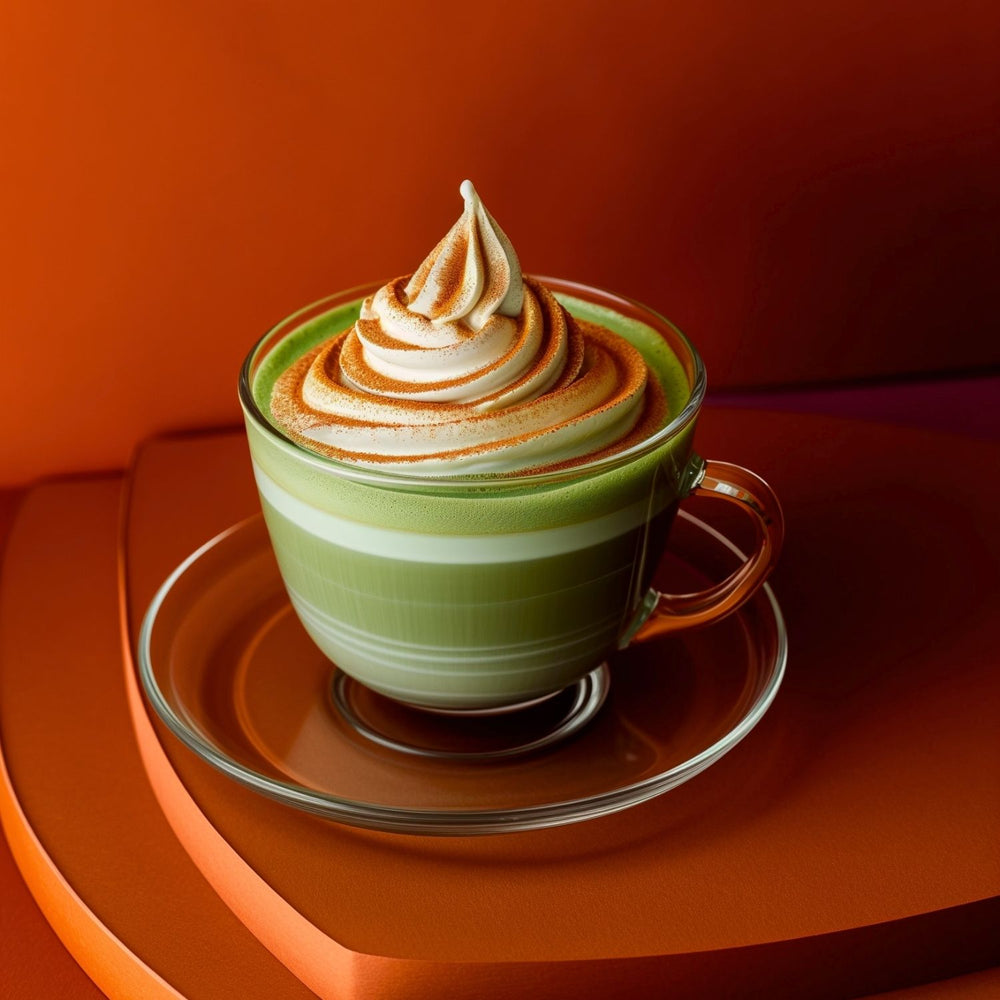 Salted Caramel Matcha – Tuzlu Karamel Aromalı Ceremonial Grade Matcha Tozu 100 g