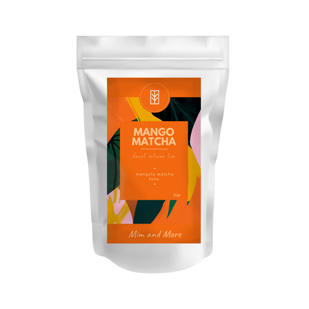 Mango Matcha – Mango Aromalı Ceremonial Grade Matcha Tozu 50 g
