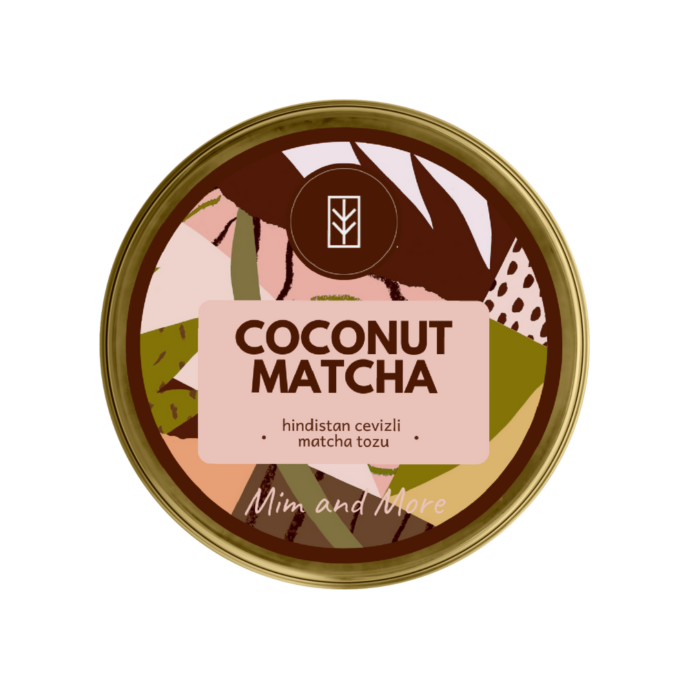 Coconut Matcha – Hindistan Cevizi Aromalı Ceremonial Grade Matcha Tozu 25 g