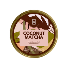 Coconut Matcha – Hindistan Cevizi Aromalı Ceremonial Grade Matcha Tozu 25 g