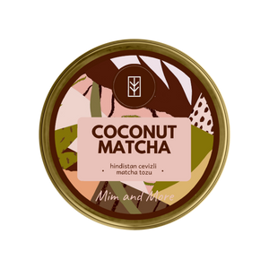 Coconut Matcha – Hindistan Cevizi Aromalı Ceremonial Grade Matcha Tozu 25 g