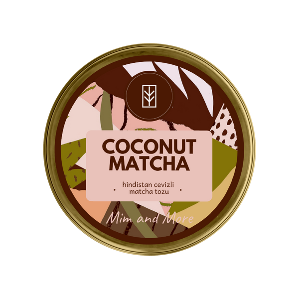 Coconut Matcha – Hindistan Cevizi Aromalı Ceremonial Grade Matcha Tozu 25 g