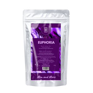 Euphoria Tea – Ahududulu Mavi Sarmaşık Çiçeği Harmanı 100 g