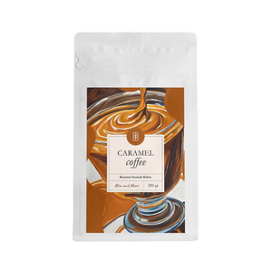 Caramel Coffee - Karamel Aromalı Çekirdek Kahve 200 g