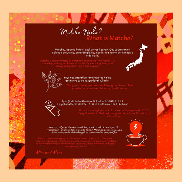 Salted Caramel Matcha – Tuzlu Karamel Aromalı Ceremonial Grade Matcha Tozu 50 g