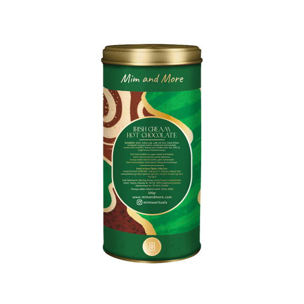 Irish Cream Hot Chocolate - Irlanda Kremalı Sıcak Çikolata Tin, 200 g