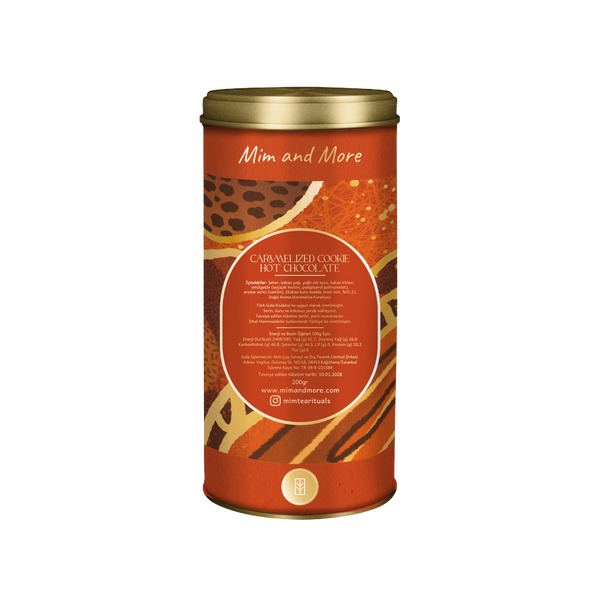 Caramelized Cookie Hot Chocolate - Karamelize Kurabiyeli Sıcak Çikolata Tin, 200 g