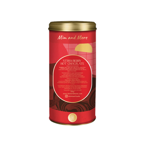 Strawberry Hot Chocolate - Çilekli Sıcak Çikolata Tin, 200 g