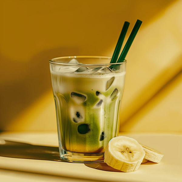 Banana Matcha – Muz Aromalı Ceremonial Grade Matcha Tozu 100 g