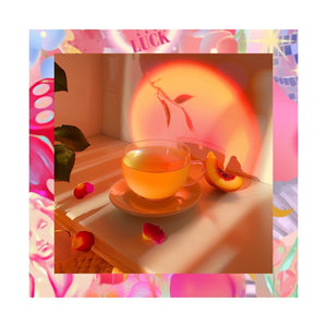 Luminara Studio x Mim and More High Vibes Only Tea - Güllü ve Şeftalili Beyaz Çay 30 g