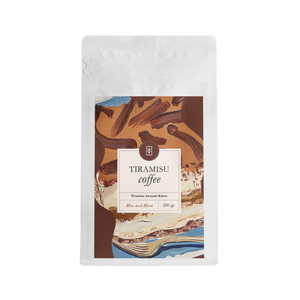 Tiramisu Coffee - Tiramisu Aromalı Çekirdek Kahve 200 g