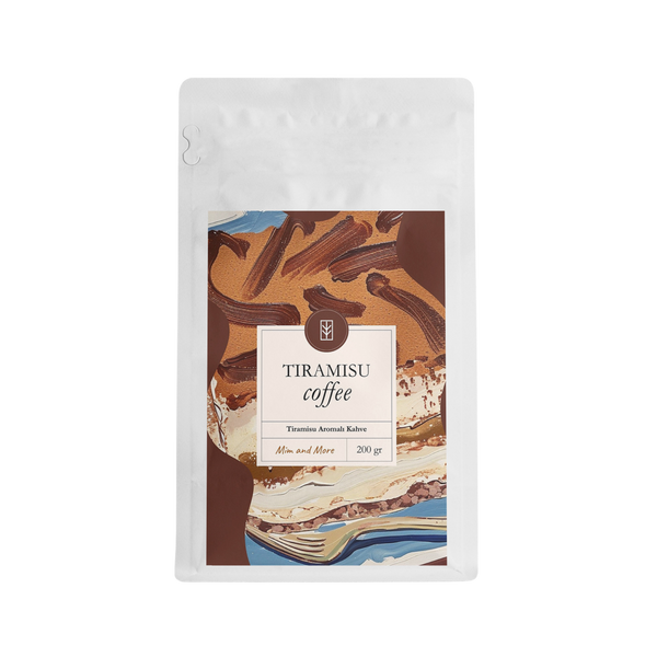 Tiramisu Coffee - Tiramisu Aromalı Çekirdek Kahve 200 g