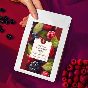Berry & Raspberry Coffee - Böğürtlen Ve Ahududu Aromalı Filtre Kahve 200 g