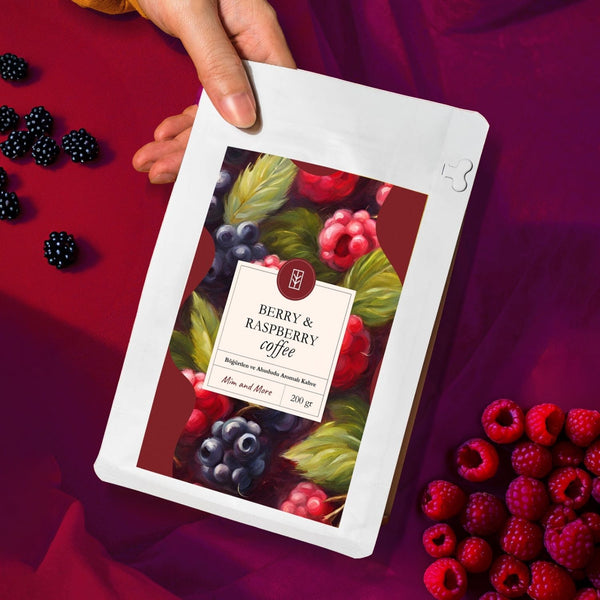 Berry & Raspberry Coffee - Böğürtlen Ve Ahududu Aromalı Filtre Kahve 200 g