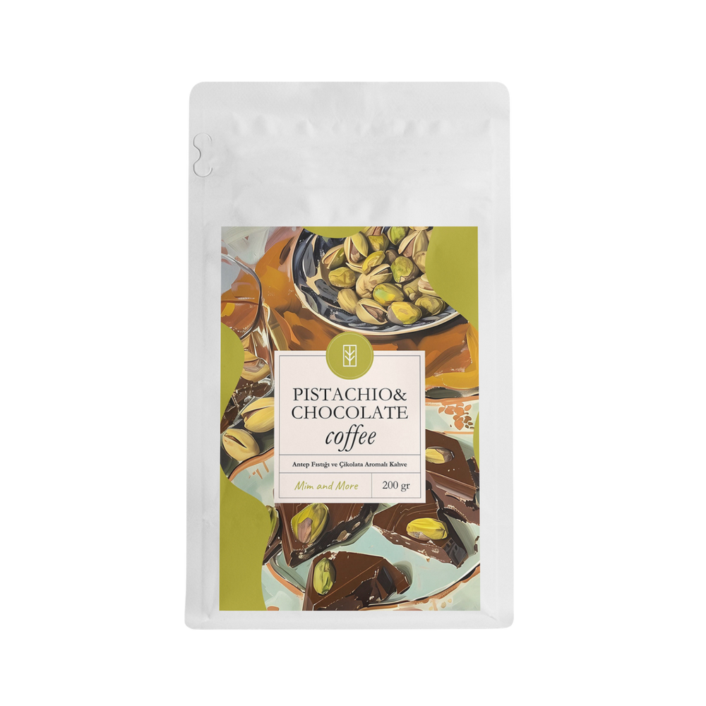 Pistachio & Chocolate Coffee - Antep Fıstıklı Çikolata Aromalı Filtre Kahve 200 g