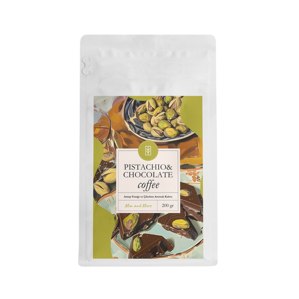 Pistachio & Chocolate Coffee - Antep Fıstıklı Çikolata Aromalı Filtre Kahve 200 g