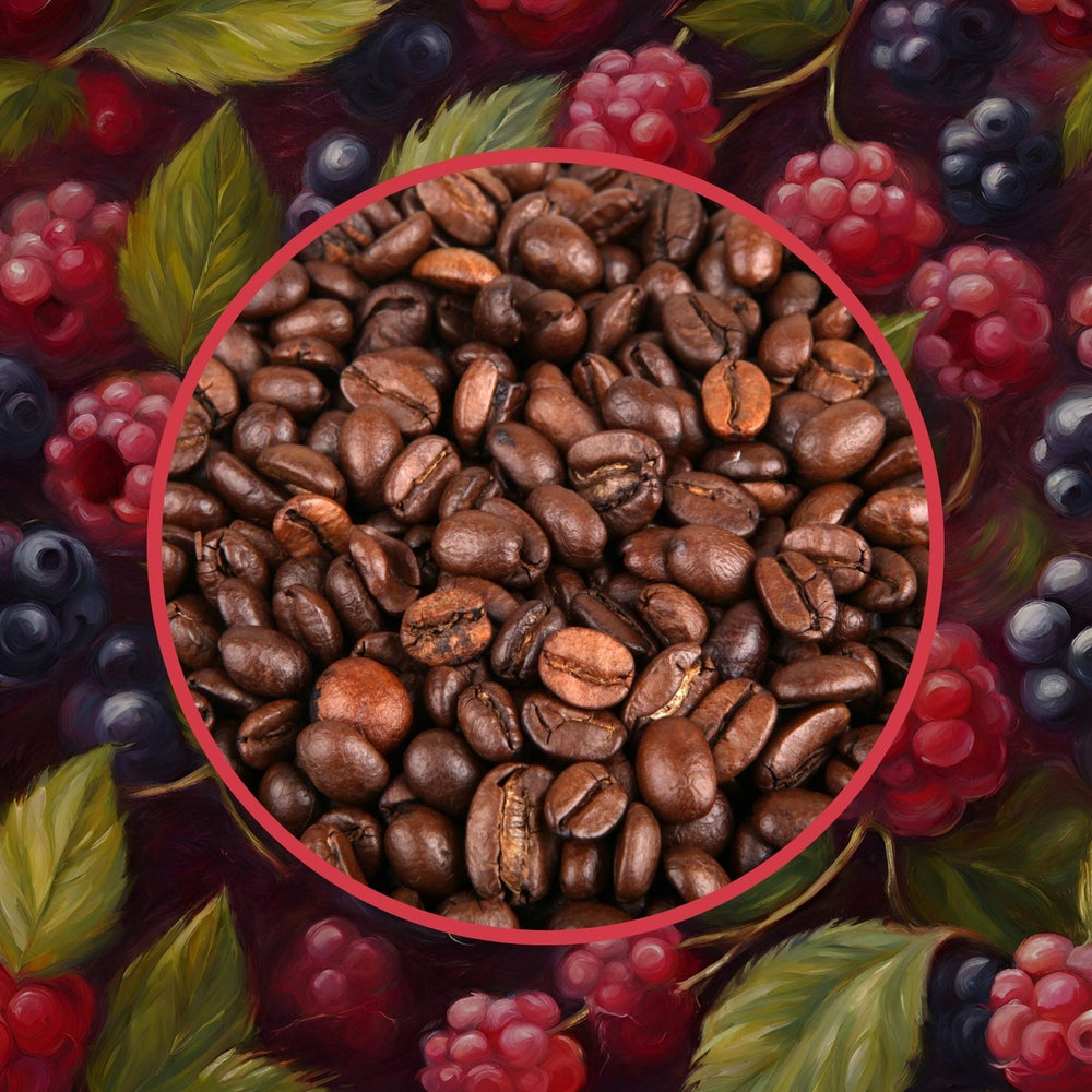 Berry & Raspberry Coffee - Böğürtlen Ve Ahududu Aromalı Çekirdek Kahve 200 g