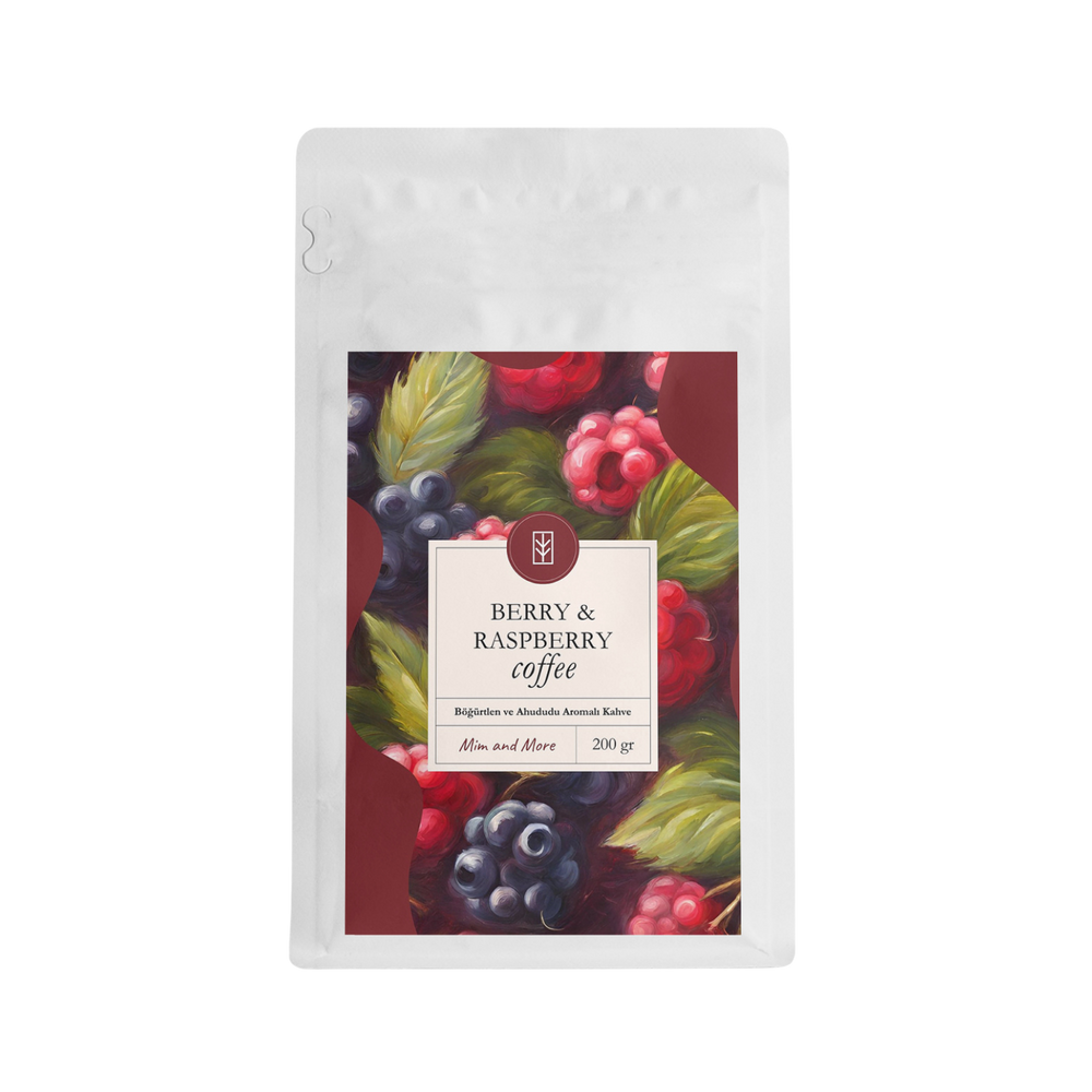 Berry & Raspberry Coffee - Böğürtlen Ve Ahududu Aromalı Filtre Kahve 200 g