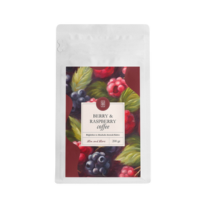 Berry & Raspberry Coffee - Böğürtlen Ve Ahududu Aromalı Filtre Kahve 200 g