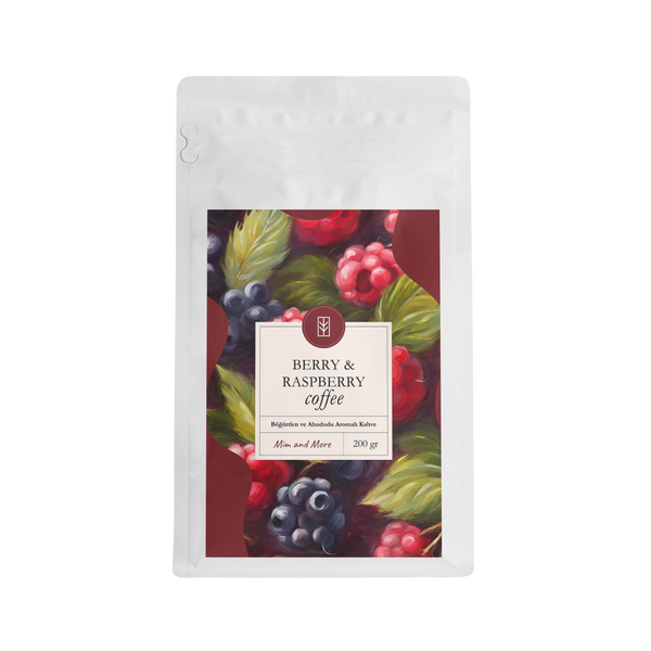 Berry & Raspberry Coffee - Böğürtlen Ve Ahududu Aromalı Filtre Kahve 200 g