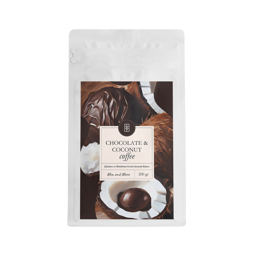 Chocolate & Coconut Coffee - Çikolata ve Hindistan Cevizi Aromalı Filtre Kahve 200 G