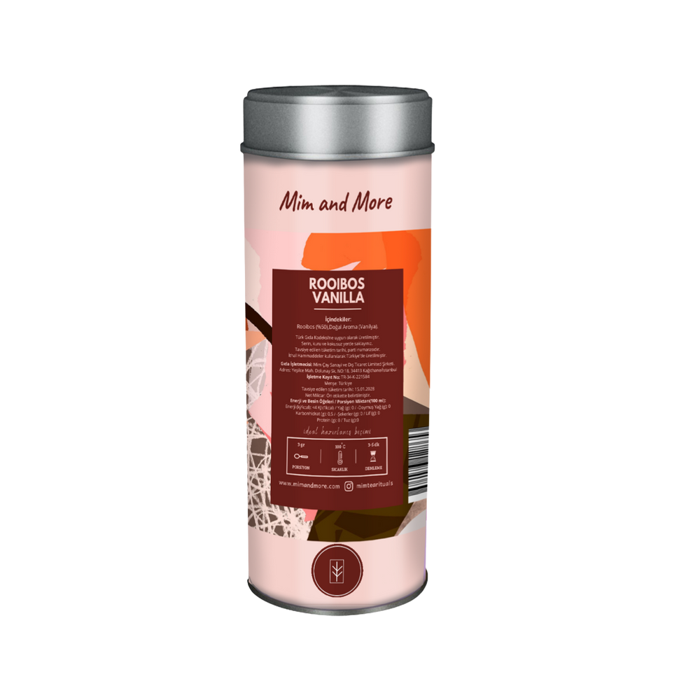 Rooibos Vanilla Tea – Kafeinsiz Rooibos Bitki Çayı 50 g