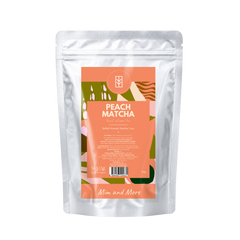 Peach Matcha – Şeftali Aromalı Ceremonial Grade Matcha Tozu 50 g