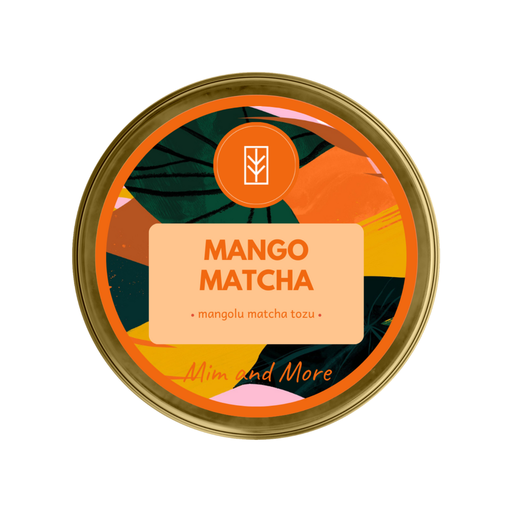Mango Matcha – Mango Aromalı Ceremonial Grade Matcha Tozu 25 g