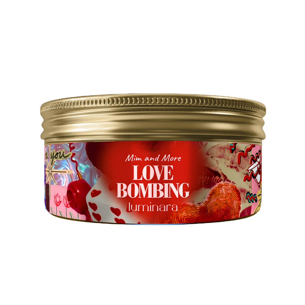 Luminara X Mim and More Love Bombing Candle - Love Bombing Kirazlı Mum