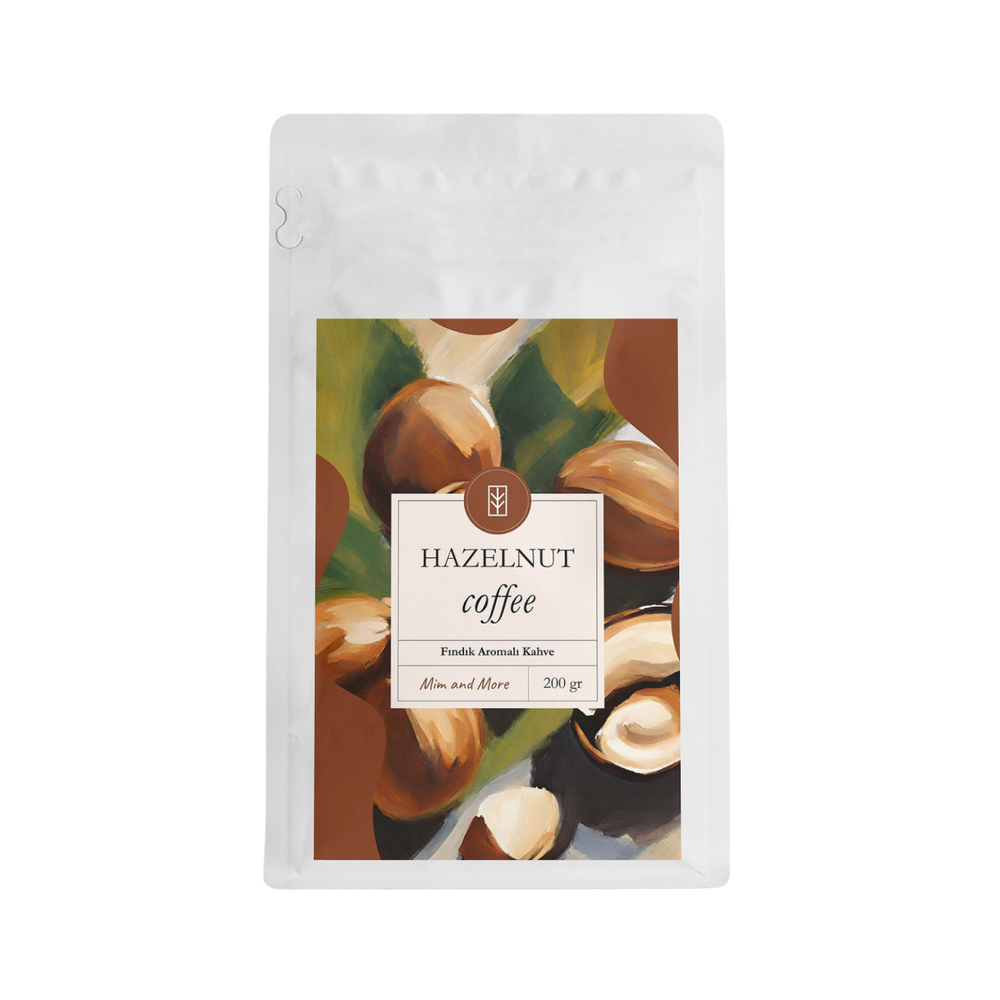 Hazelnut Coffee - Fındık Aromalı Çekirdek Kahve 200 g