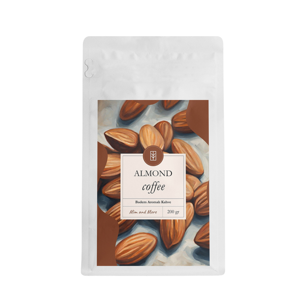 Almond Coffee - Badem Aromalı Çekirdek Kahve 200 g