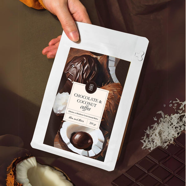 Chocolate & Coconut Coffee - Çikolata ve Hindistan Cevizi Aromalı Çekirdek Kahve 200 G