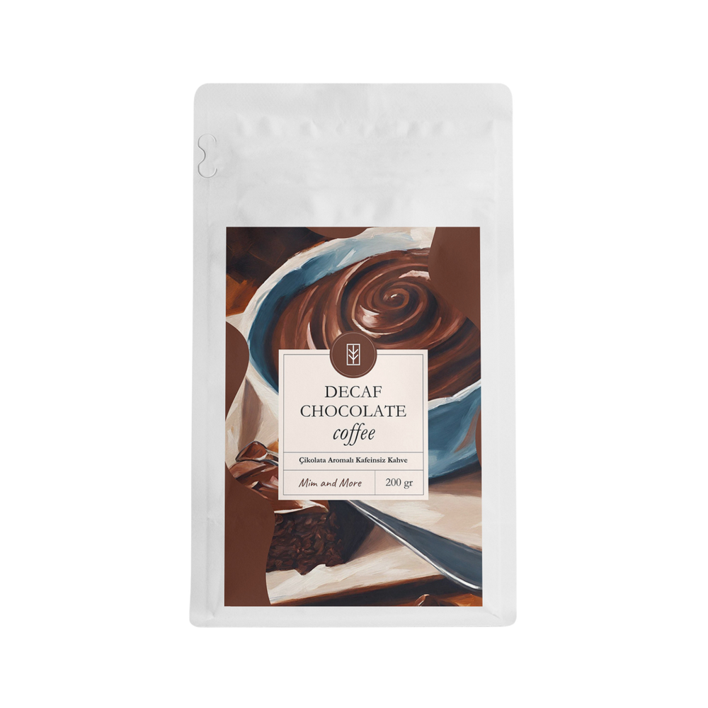 Decaf Chocolate Coffee – Kafeinsiz Çikolata Aromalı Filtre Kahve 200 g