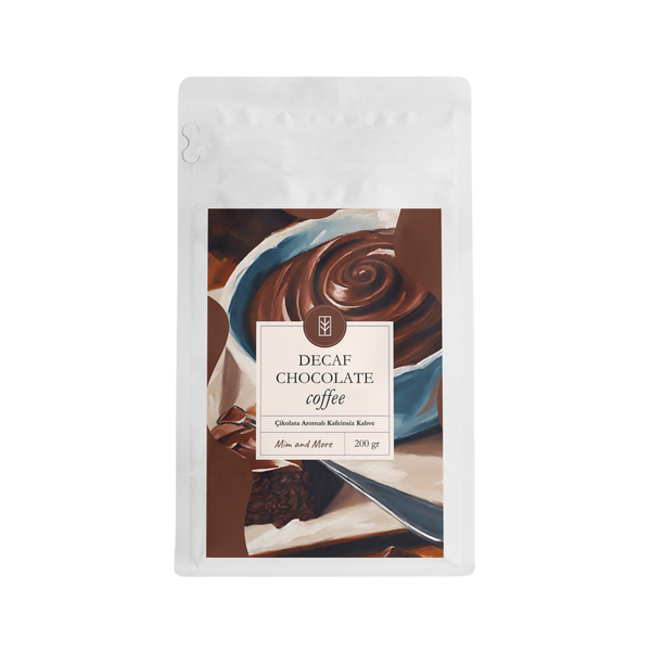 Decaf Chocolate Coffee – Kafeinsiz Çikolata Aromalı Filtre Kahve 200 g