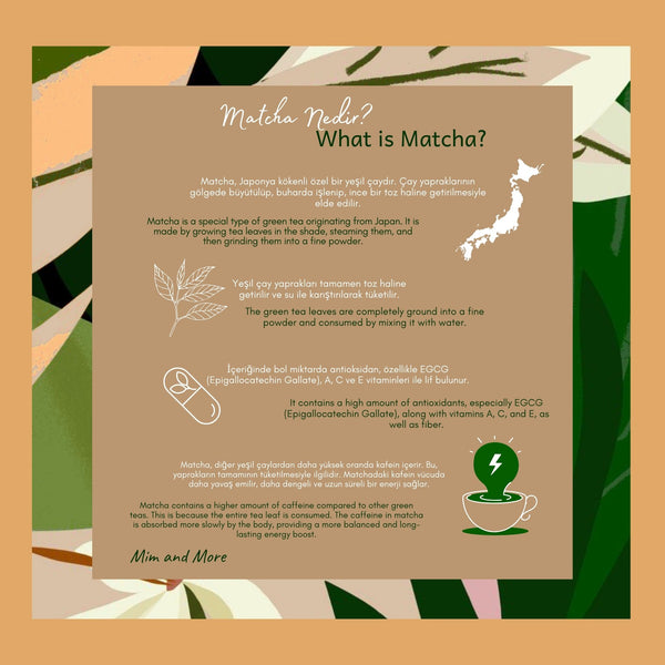Vanilla Matcha – Vanilya Aromalı Ceremonial Grade Matcha Tozu 100 g
