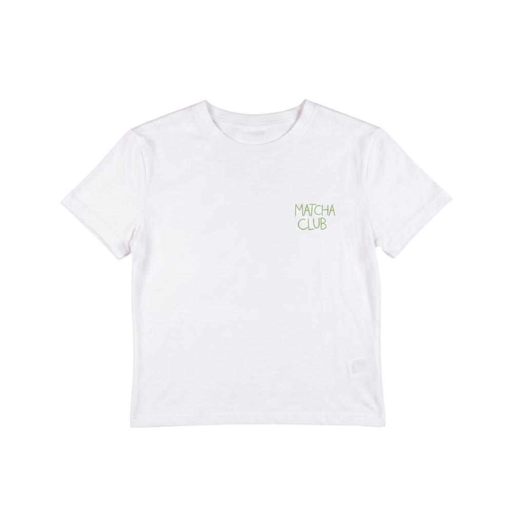 Matcha Matcha Baskılı Unisex Oversize Tişört – Modal Kumaş, Hafif ve Rahat T-Shirt