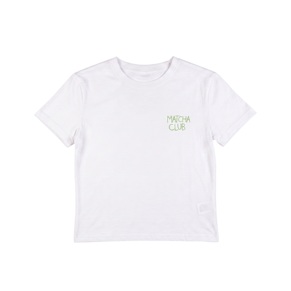 Matcha Matcha Baskılı Unisex Oversize Tişört – Modal Kumaş, Hafif ve Rahat T-Shirt